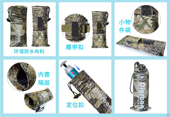 康米爾Diercon應急微型凈水器配送環保防水袋展示圖