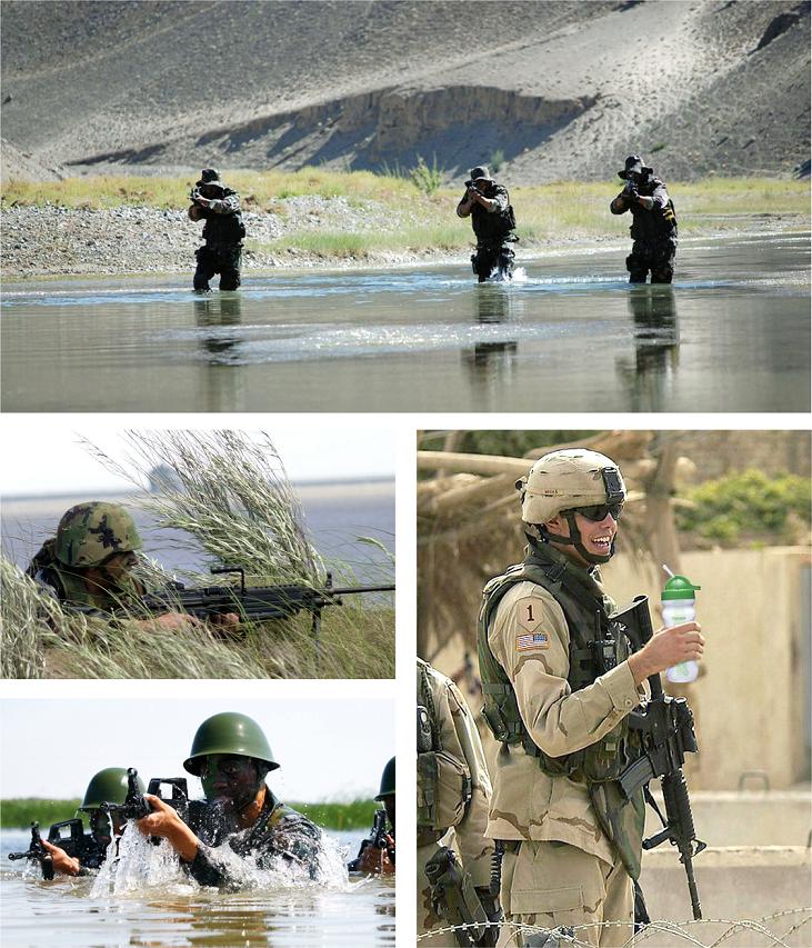 康米爾Diercon軍用濾水瓶應用場景展示