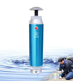 戶外凈水器 探險(xiǎn)用便攜式凈水器 KP01-05炫光藍(lán)