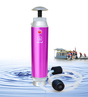 應急用便攜式微型凈水器 KP02-03 粉桃紅