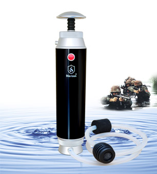 軍用便攜式戶外凈水器 KP02-01 魔力黑