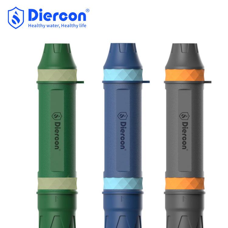 Diercon東莞凈康戶外微型凈水吸管升級版