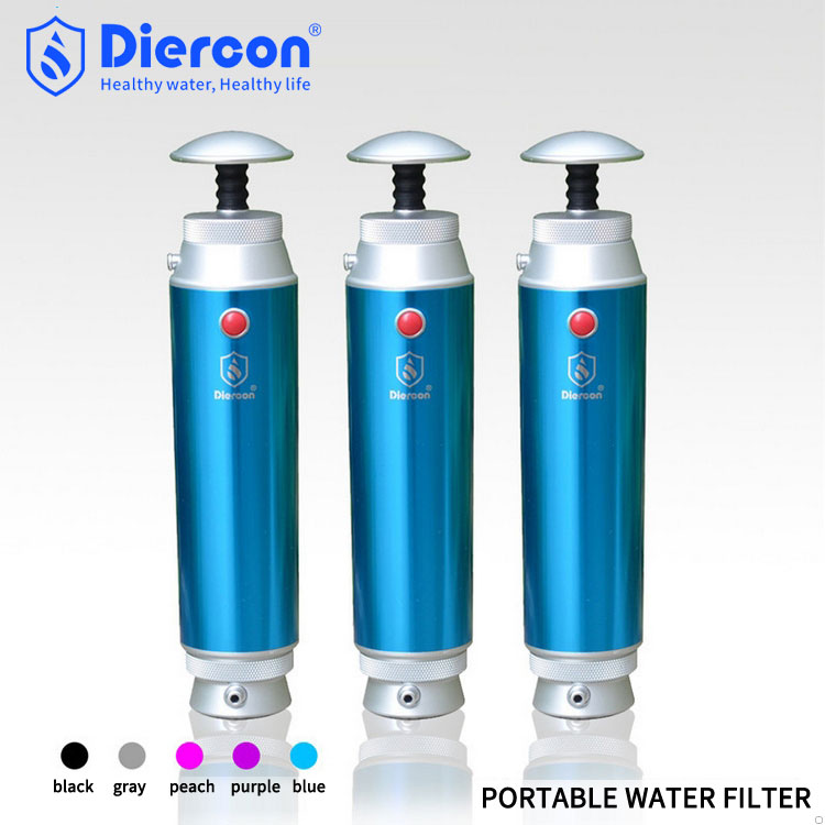 救援用便攜式微型凈水器 KP02-05 炫光藍