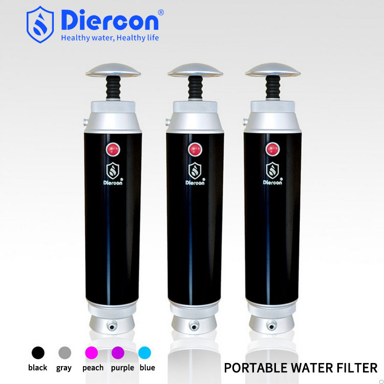 救援用便攜式微型凈水器 KP02-01 魔力黑